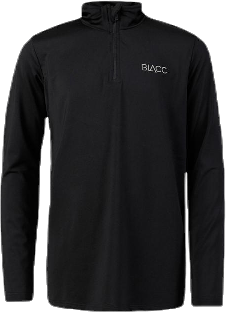 Junior Toby Half Zip Running Black, Unisex, Apparels, Shirts, Running, Black, 134/140