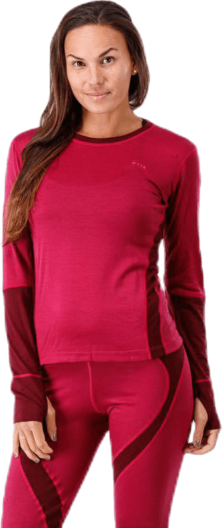 Lovisa Top Purple/Red, Female, Odevy, základné vrstvy, Fialová/Červená, XS