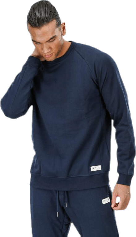 Florian Crew neck Blue, Male, Abbigliamento, Camicie, Blu, XL