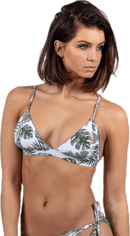 Livia Fixed Triangle Green, Female, Apparels, Swimwear, Swimming, Green, XL