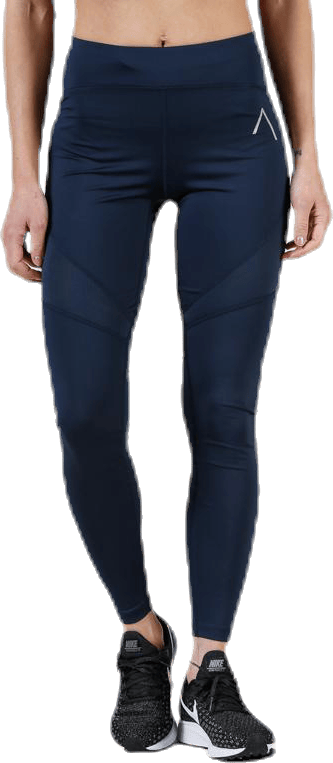 Palette Tights Blue/Black, Female, Apparels, Leggings, Workout, Blue/Black, L