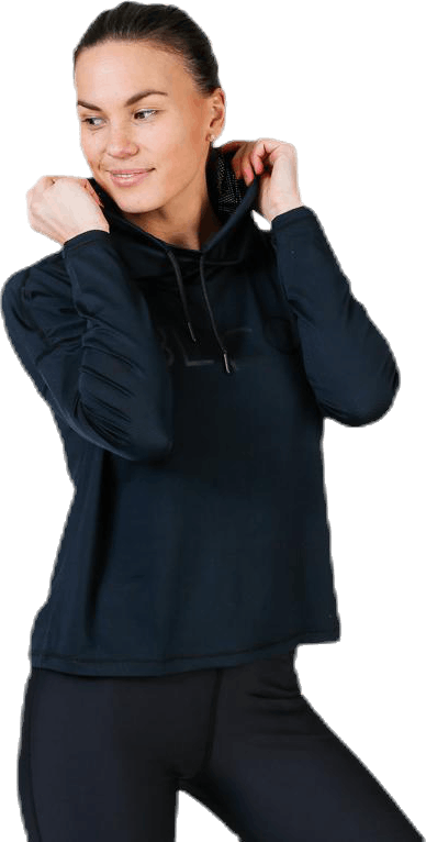 Faxi Crop Sweater Black, Female, Kläder, Skjortor, Träning, Svart, M