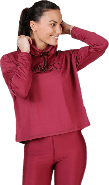 Faxi Crop Sweater Pink, Female, Kläder, Skjortor, Träning, Rosa, L