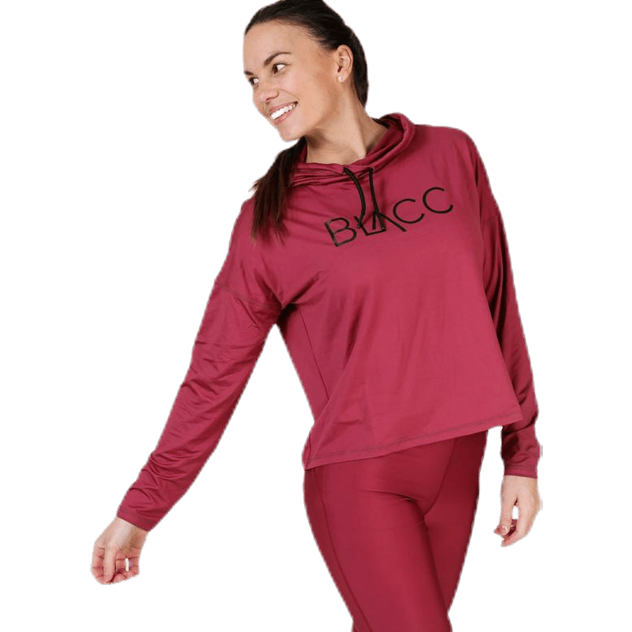 Faxi Crop Sweater Pink