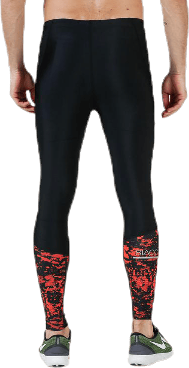 Brace Compression Tights Black/Red - Bild 2