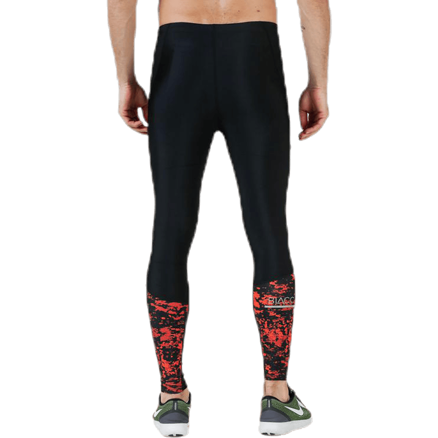 Brace Compression Tights Black/Red - Bild 2