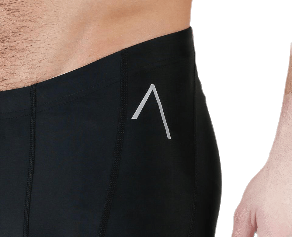 Brace Compression Tights Black/Red - Bild 4