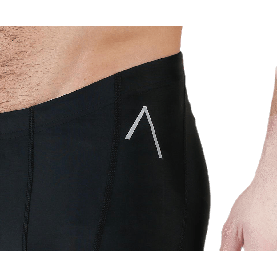 Brace Compression Tights Black/Red - Bild 4