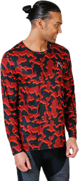 Kelvin Red, Male, Bekleidung, Hemden, Trainieren, Rot, M