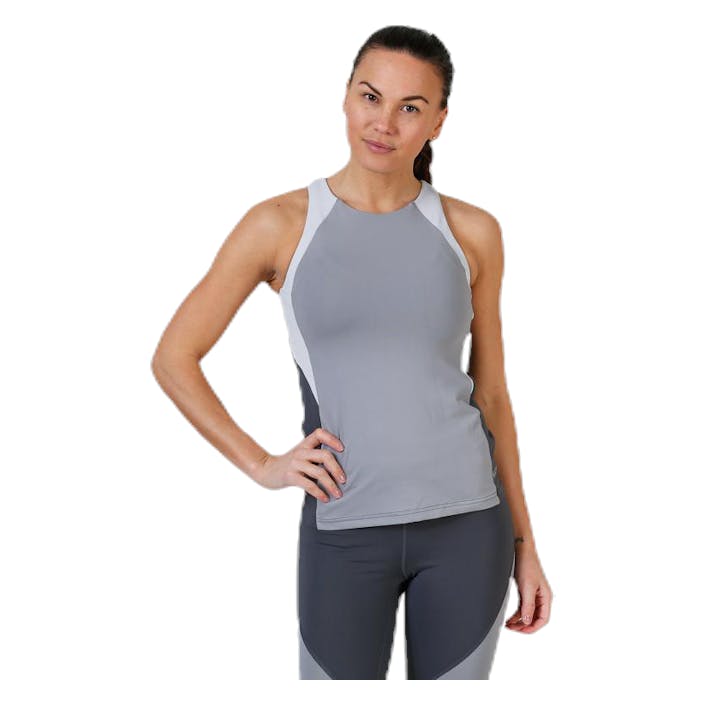 Freja Tank Top Grey, Female, Vêtements, Tops, Courses, Gris, S