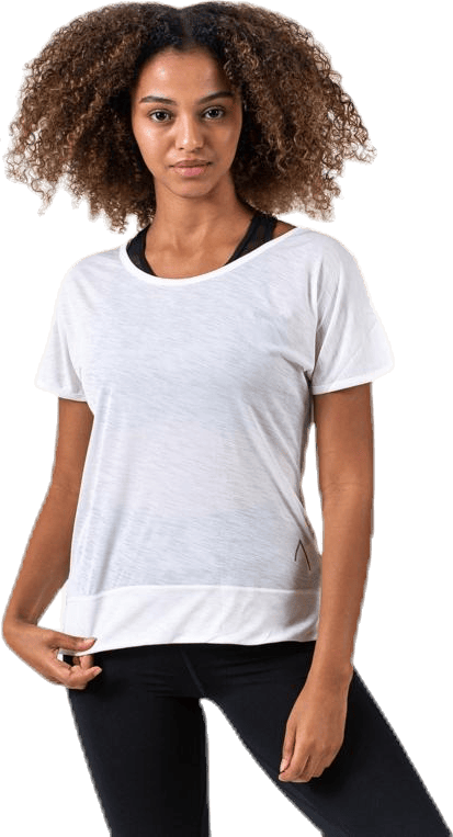 Moon Limited Tee White, Female, Bekleidung, T-Shirt, Trainieren, Weiß, XS