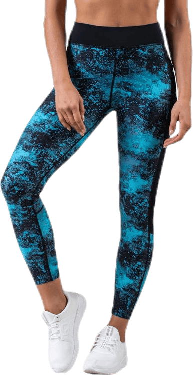 Moon Limited Compression Tights Blue