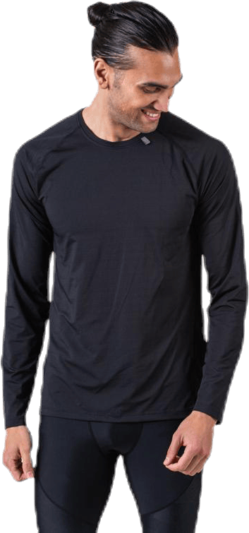 Kosmos L/S Black, Male, Abbigliamento, Camicie, In esecuzione, Nero, XL