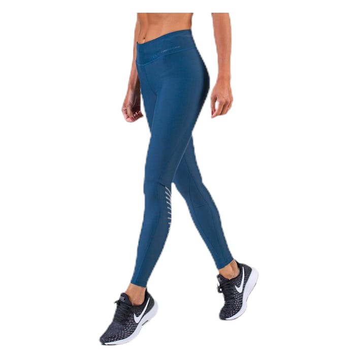 Lava Compression tights Blue, Female, Apparels, Leggings, Workout, Blue, M
