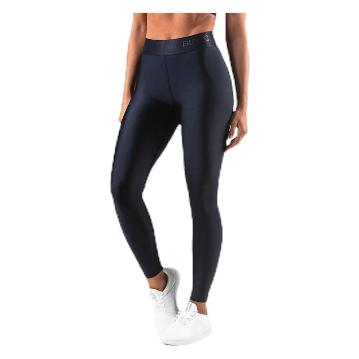 Galaxy Tights Black, Female, Apparels, Leggings, Running, Black, L