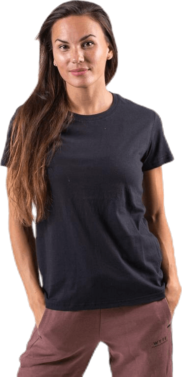 Ebba T-shirt Black, Female, Apparels, T-shirt, Black, XS