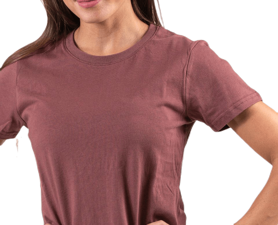Ebba T-shirt Purple/Brown - Bild 4