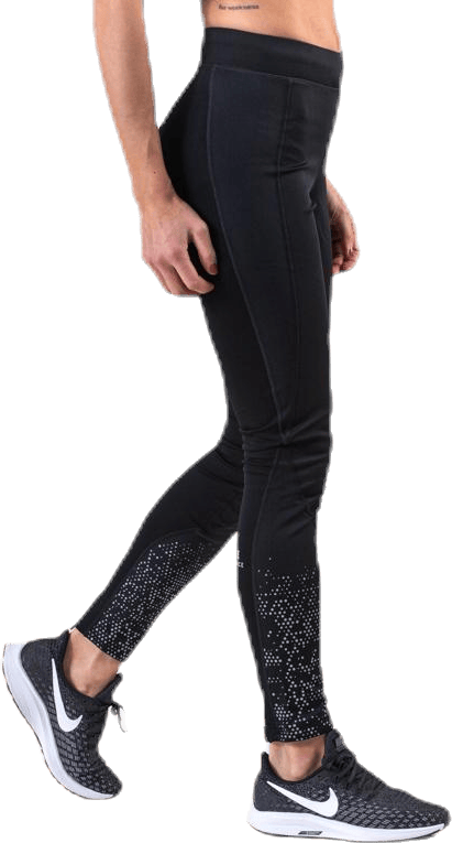 Anja Shield Tights Black, Female, Vêtements, Leggings, Courses, Noir, S