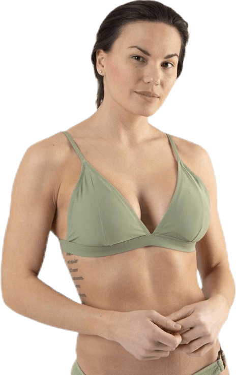 Cora Fixed Triangle Green, Female, Apparels, Swimwear, Swimming, Green, XS