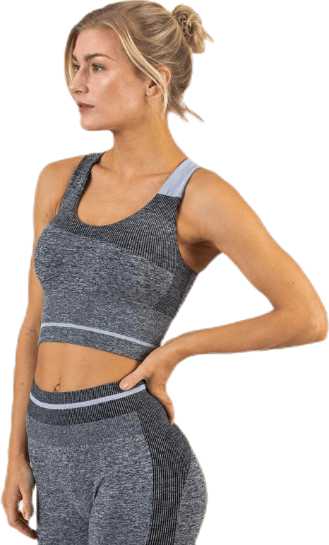 Halley Seamless Bra Black/Grey - Bild 5