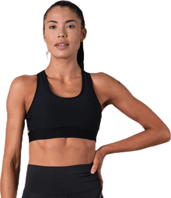 Koray Rib Bra Black - Bild 3