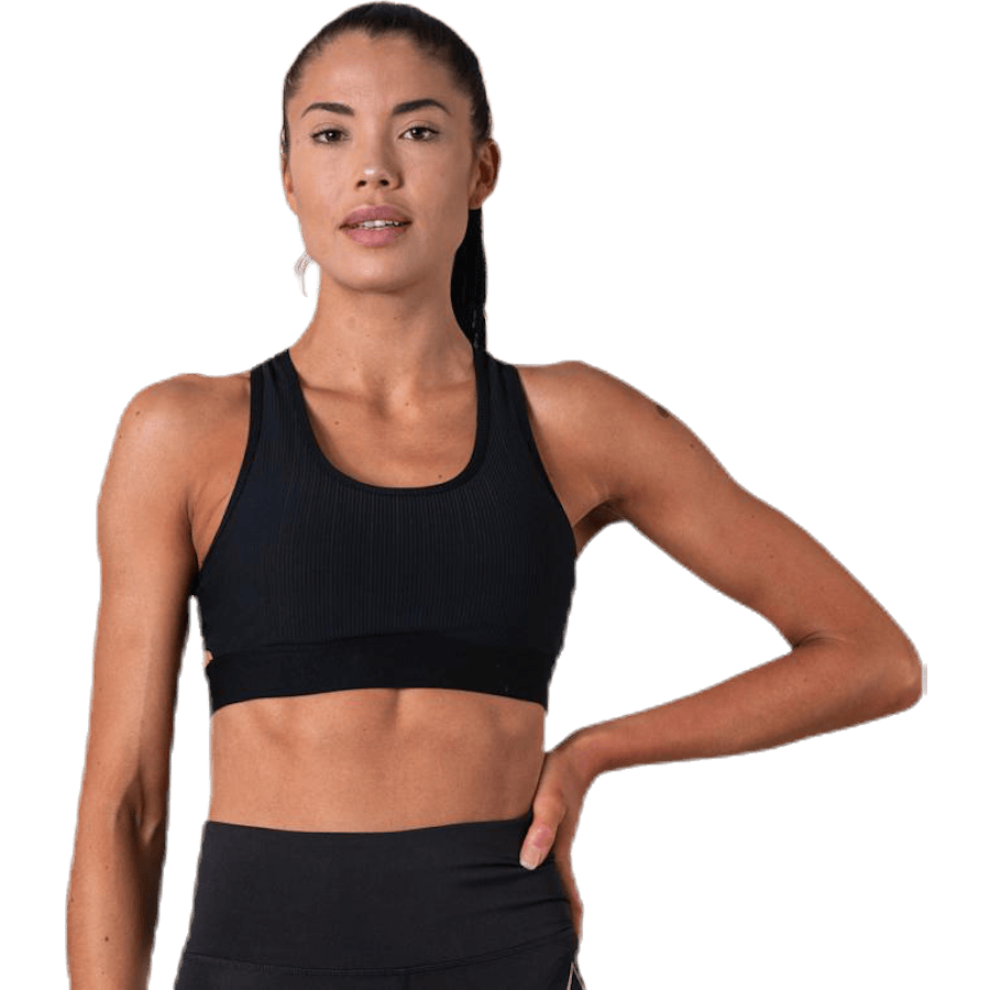 Koray Rib Bra Black - Bild 3
