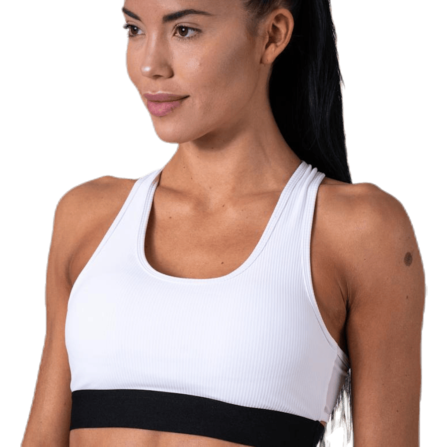 Koray Rib Bra White - Bild 4