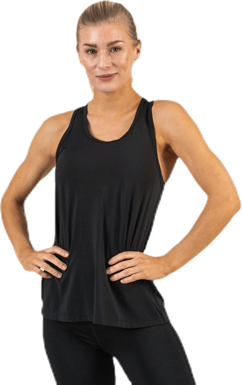 Cosima Basic Tank Black, Female, Ropa, Tops, Fitness, Negro, S