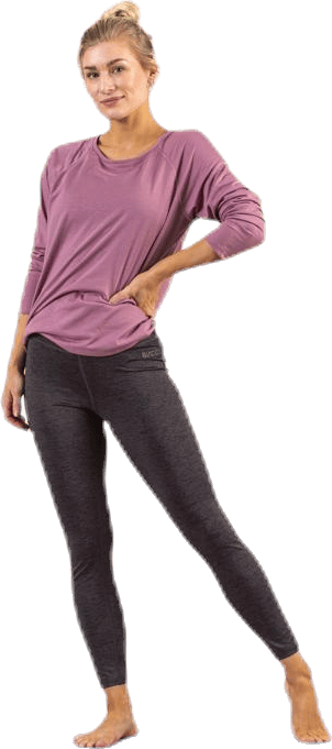 Lotus 7/8 Tights Black, Female, Vêtements, Leggings, Yoga, Noir, M