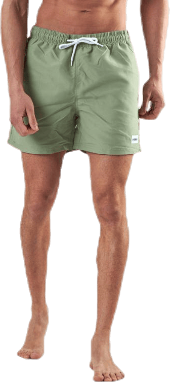 Kai Swim Trunks Green, Male, Ropa, Trajes de baño, Natación, Verde, M