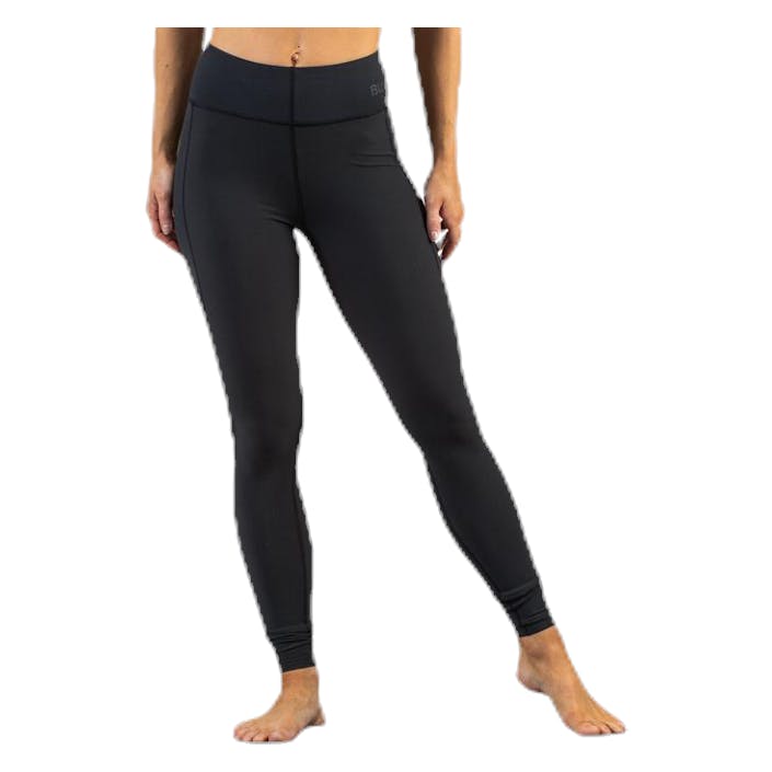 Prana Rib Tights Black, Female, Vêtements, Leggings, Yoga, Noir, L