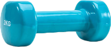 Dumbbell 1x2kg Blue