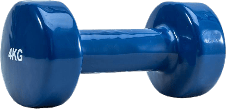Dumbbell 1x4kg Blue