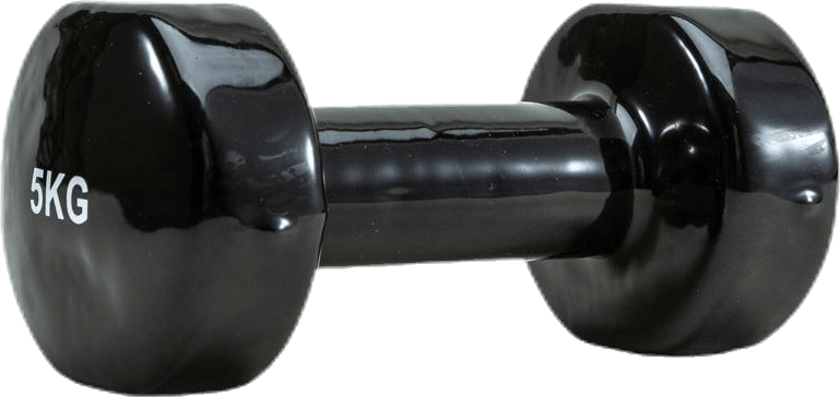 Dumbbell 1x5kg Black, Unisex, Utrustning, Träningsutrustning, Träning, Svart, ONESIZE