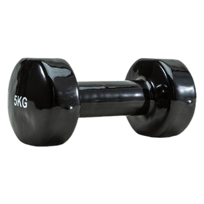 Dumbbell 1x5kg Black, Unisex, Utrustning, Träningsutrustning, Träning, Svart, ONESIZE