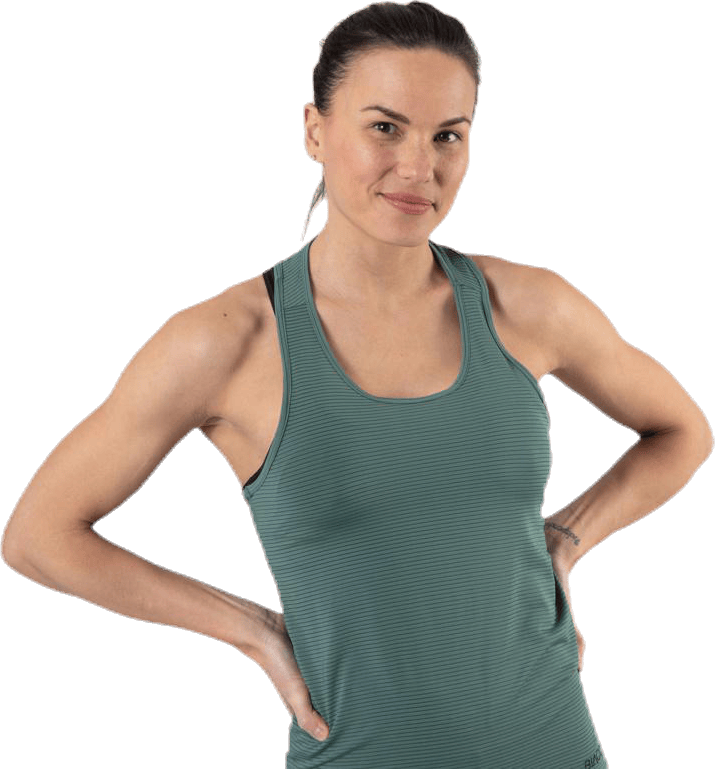 Jaci Tank Green, Female, Apparels, Tops, Workout, Green, S