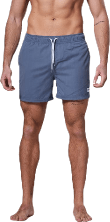 Maui Swim Trunks Blue, Male, Apparels, Swimwear, Swimming, Blue, XL
