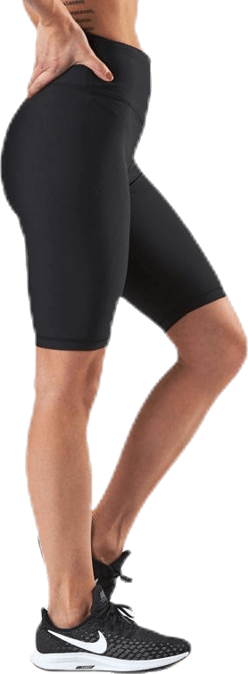 Flatter High Waist Biker Shorts Black