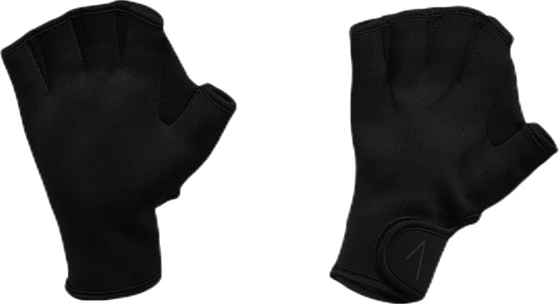 Swim Gloves Black, Unisex, Equipment, Training equipment, Swimming, Black, L/XL
