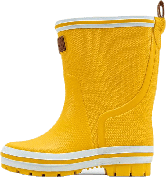 Plask Rubber Boots Yellow, Unisex, Sapatos, Botas, Amarelo, EU 27