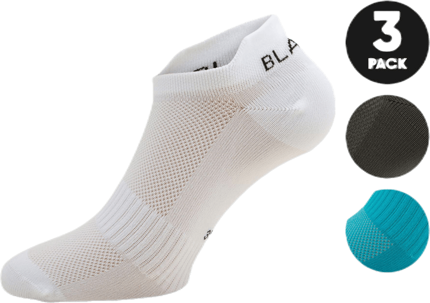 3-pack Training Sock Blue/White/Grey, Unisex, Apparels, Socks, Workout, Blue/White/Grey, 35-38