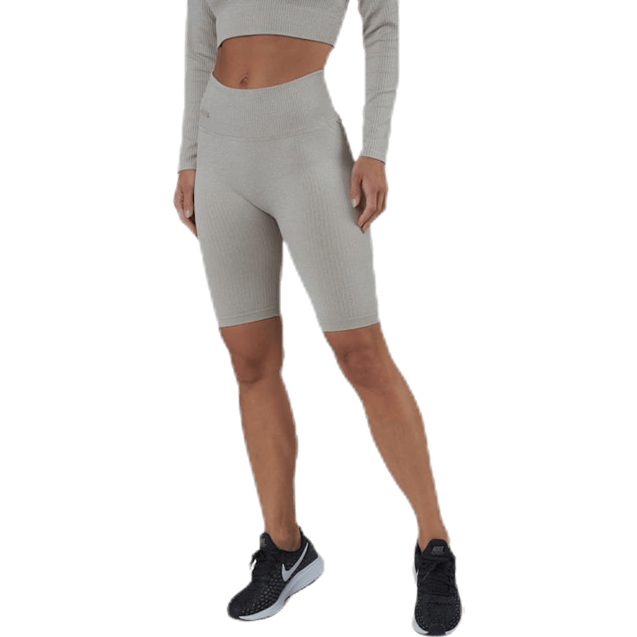 Bonnie Ribbed Shorts Beige