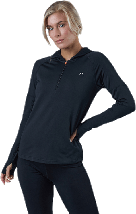 Fast Lane Sweater Black, Female, Odzież, Koszule, Bieganie, Czarny, XL