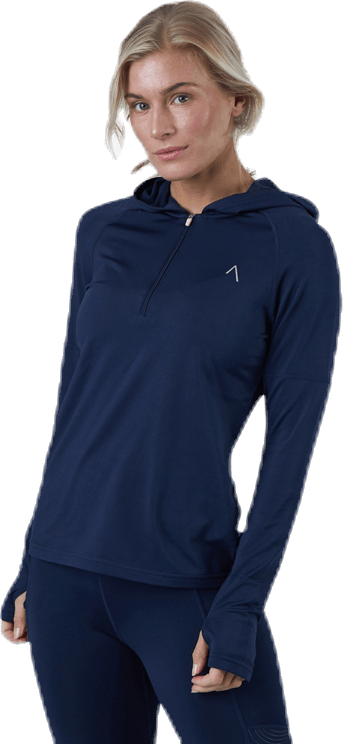 Fast Lane Sweater Blue, Female, Bekleidung, Hemden, Laufen, Blau, XS