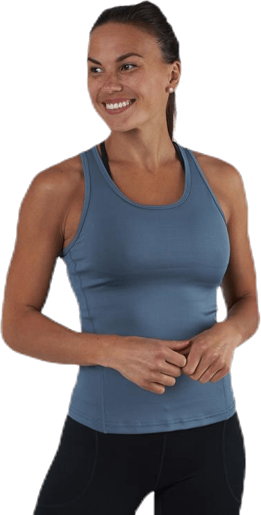 Fling Tank Blue, Female, Apparels, Tops, Running, Blue, XS