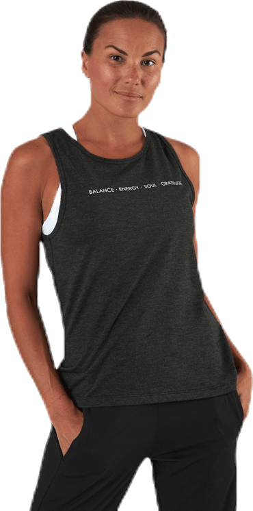 Balance Tank Top Grey, Female, Vêtements, Tops, Yoga, Gris, XS
