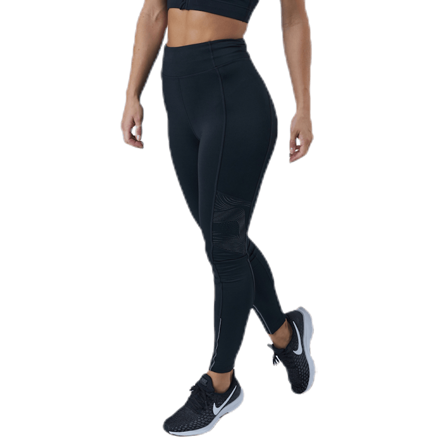 Fast Lane Winter Tights Black/Silver