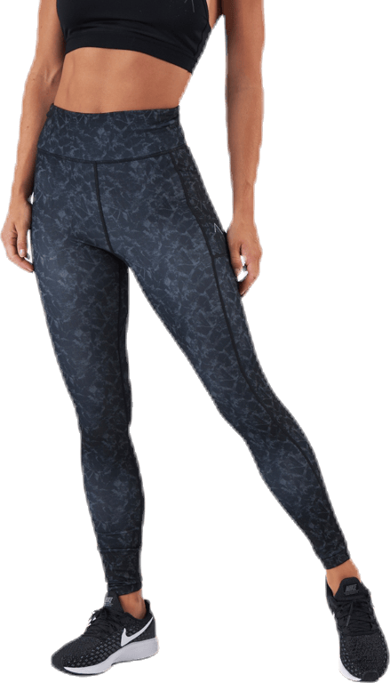 Tempo Tights Black, Female, Apparels, Leggings, Workout, Black, XL