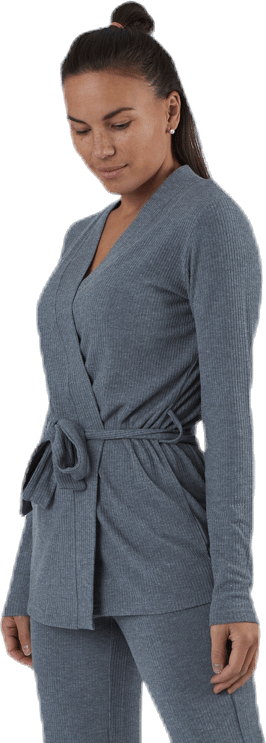 Serenity Rib Kimono Grey - Bild 4