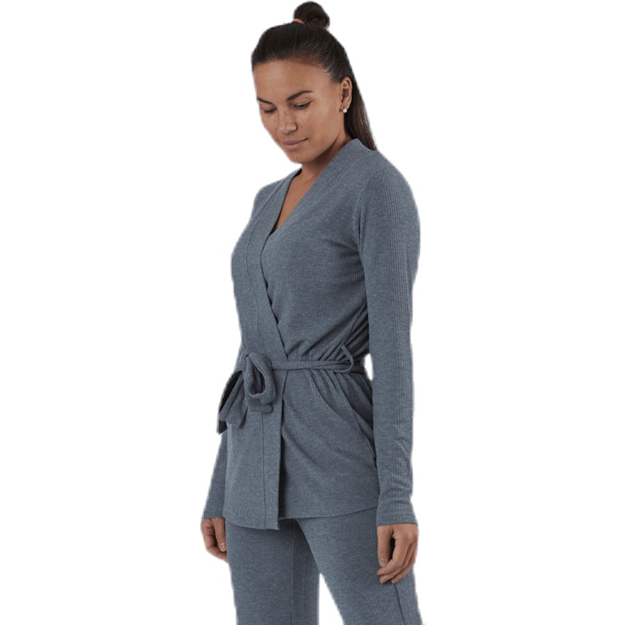 Serenity Rib Kimono Grey - Bild 4